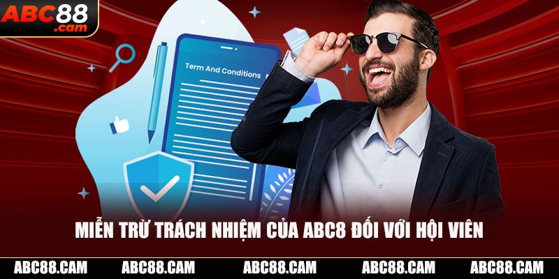 Miễn trừ trách nhiệm của ABC8 đối với hội viên 